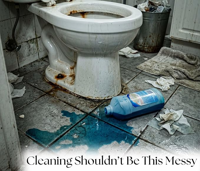 CLYN with MR.SHEET Toilet Bowl Cleaning Sheets | 10 Dissolvable Strips
