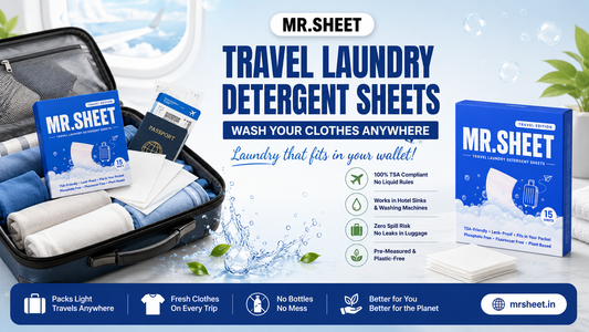 Travel Laundry Detergent Sheets: The Smarter Way to Wash Clothes on the Go