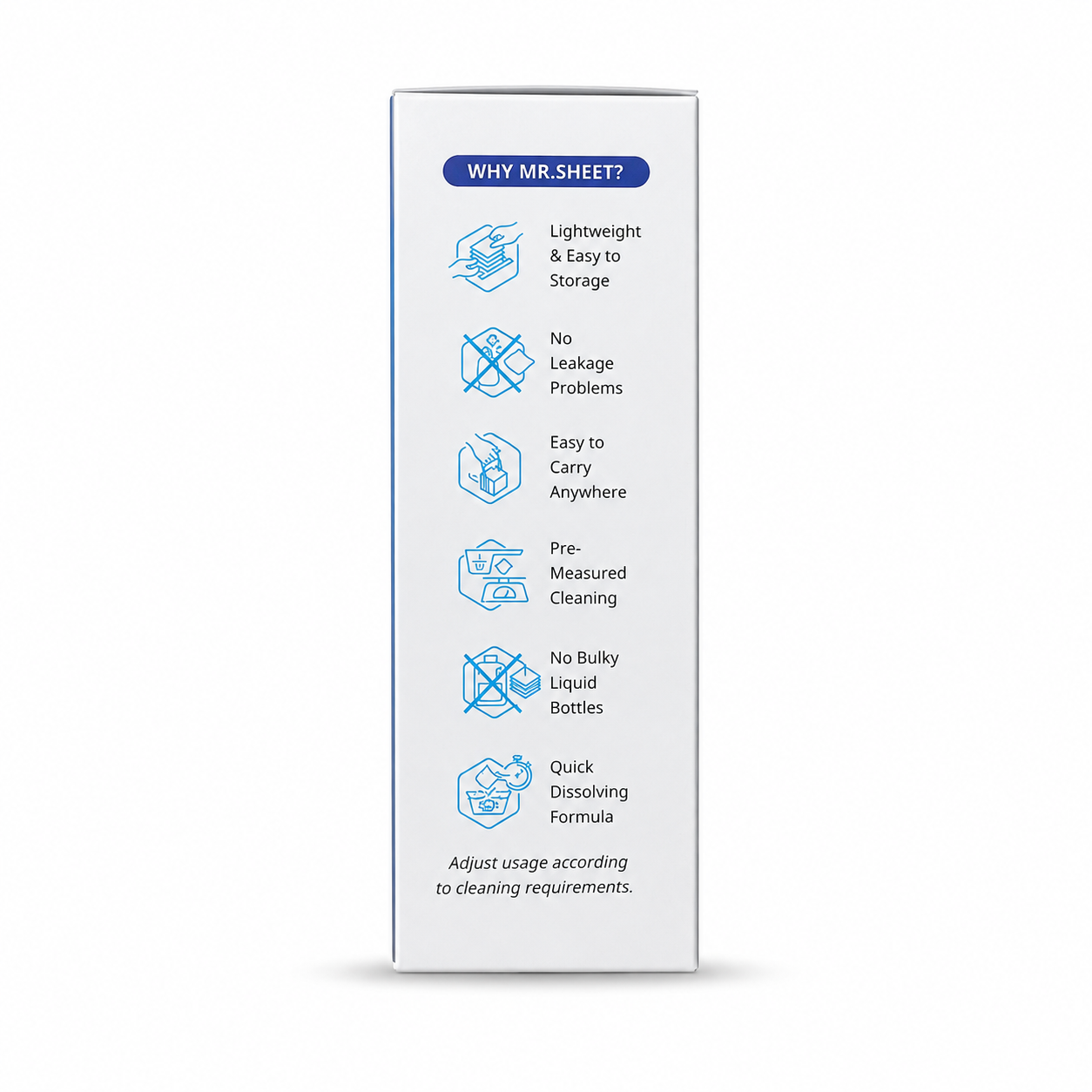 Floor Cleaning Sheets - Pack of 30