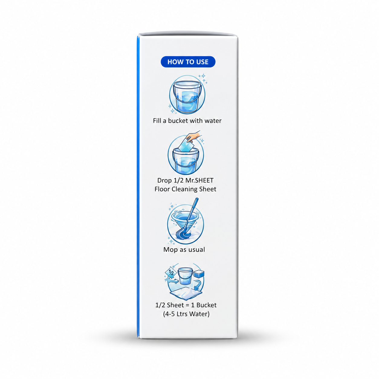 Floor Cleaning Sheets - Pack of 30