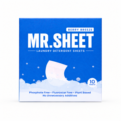 Laundry Detergent Sheets - Pack of 10